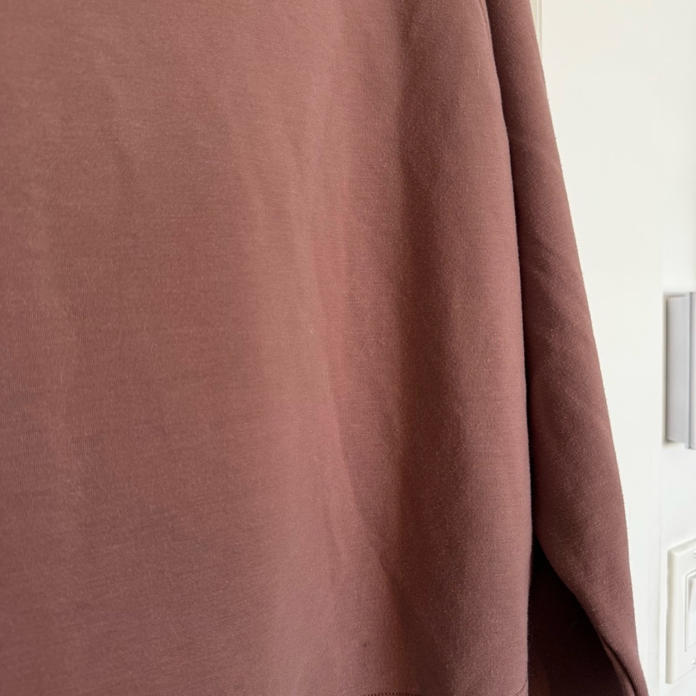 lululemon athletica Up High Pullover Sweatshirt - Mock Neck - Spanish Oak - Picture 7 of 14